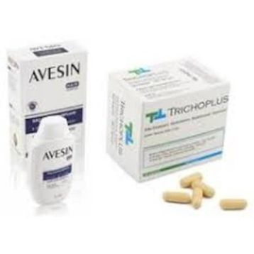 Avesin Trichoplus 300 ml Şampuan + 60 Kapsül Trichoplus