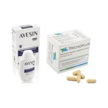 Avesin Trichoplus 300 ml Şampuan + 60 Kapsül Trichoplus