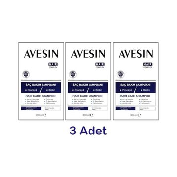 Avesin Trichoplus 3x300 ml Şampuan