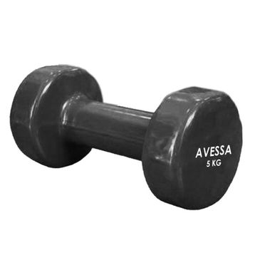 Avessa Siyah 5 kg Vinly Kaplama Pvc Dambıl