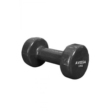 Avessa Siyah 5 kg Vinly Kaplama Pvc Dambıl