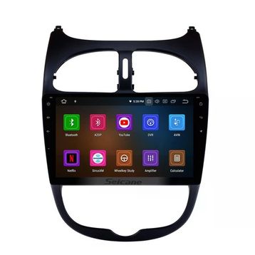 Avgo Peugeot 206 2002-2010 6 RAM Multimedya Navigasyon USB Kamera Carplayer