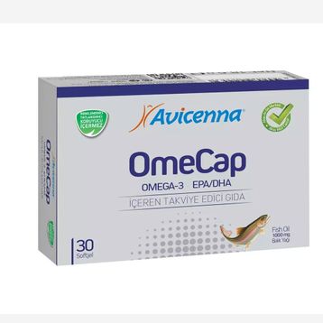 Avicenna Omecap Omega-3 30 Kapsül Balık Yağı