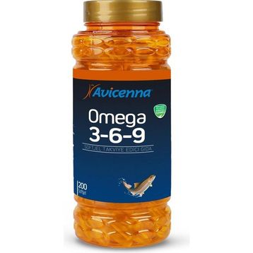 Avicenna Omega 3-6-9 200 Kapsül Balık Yağı