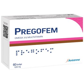 Avicenna Pregofem Omega-3 Multivitamin 60 Kapsül