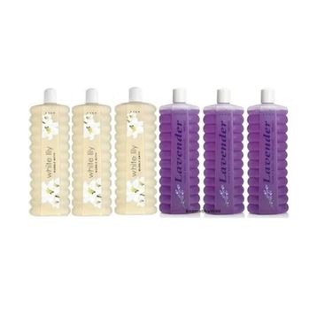 Avon 1000 ml 6 Adet Beyaz Zambak ve Lavanta Banyo Köpüğü
