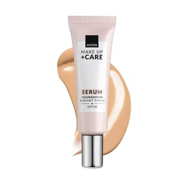 Avon 228G Nude 30 ml Make Up Care 3'ü 1 Arada Serum Fondöten