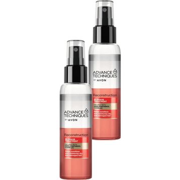 Avon 2x100 ml Advance Techniques Reconstruction Bi-phase Onarıcı Saç Spreyi