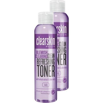 Avon 2x100 ml Clearskin Blemish Clearing Akneye Meyilli Ciltler İçin Tazeleyici Tonik