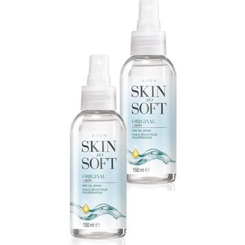 Avon 2x150 ml Skin So Soft Orijinal Kuru Yağ Spreyi