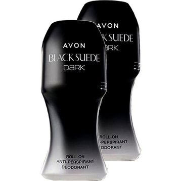 Avon 2x50 ml Black Suede Dark Erkek Roll-On