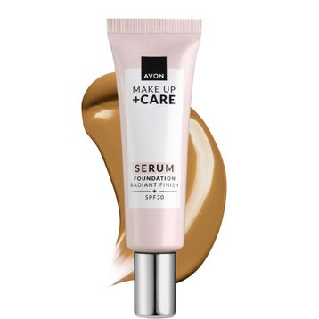 Avon 355G Light Caramel 30 ml Make Up Care 3'ü 1 Arada Serum Fondöten