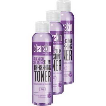 Avon 3x100 ml Clearskin Blemish Clearing Akneye Meyilli Ciltler İçin Tazeleyici Tonik