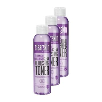 Avon 3x100 ml Clearskin Blemish Clearing Akneye Meyilli Ciltler İçin Tazeleyici Tonik