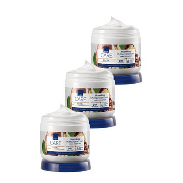 Avon 3x400 gr Care Kakao Yağı Yüz El ve Vücut Kremi