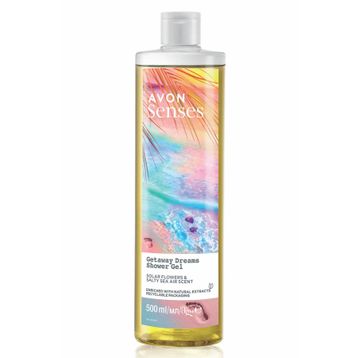Avon 500 ml Senses Getaway Dreams Deniz Tuzu Ve Güneş Çiçeği Kokulu Duş Jeli