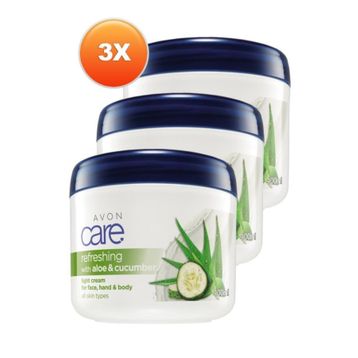 Avon 5050136860110 Aloe Vera ve Salatalık Özlü El Vücut Kremi