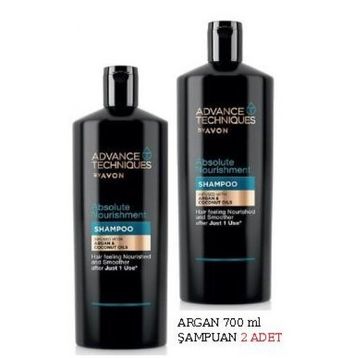 Avon Advance Techniques 2'li 700 ml Argan Yağı Şampuan
