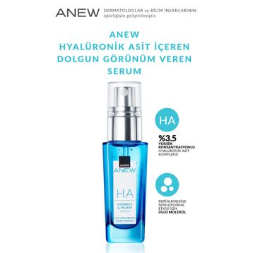 Avon Anew Hyalüronik Asit İçeren Dolgun Görünüm Veren 30 ml Serum
