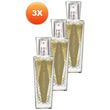 Avon Attraction EDP 3x30 ml Kadın Parfüm