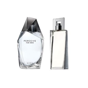 Avon Attraction EDT 75 ml ve Perceive EDT 100 ml İkili Set Erkek Parfüm