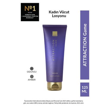 Avon Attraction Game 125 ml Kadın Vücut Losyonu