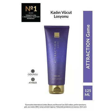 Avon Attraction Game 125 ml Kadın Vücut Losyonu