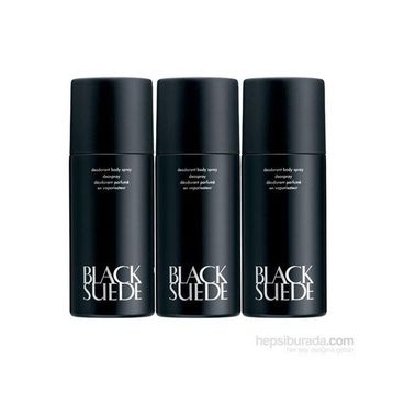 Avon Black Suede 3x150 ML Erkek Deodorant