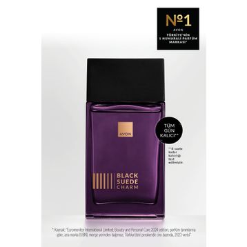 Avon Black Suede Charm EDT 100 ml Erkek Parfüm