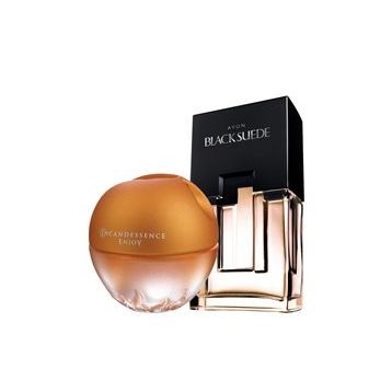 Avon Black Suede Erkek Parfüm ve Incandessence Enjoy 125ml Kadın Parfüm Paketi