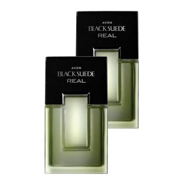 Avon Black Suede Real Edt 2x75 ml Erkek Parfüm