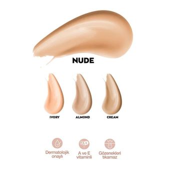 Avon Calming Effects 30 ml Nude Mat Görünüm Veren Fondöten