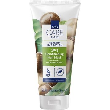 Avon Care 200 ml Aloe ve Makademya Yağı İçeren 3’ü 1 Arada Saç Maskesi
