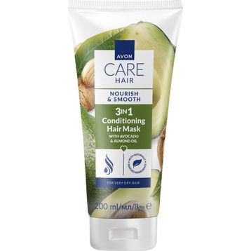 Avon Care 200 ml Avokado ve Badem Yağı İçeren 3’ü 1 Arada Saç Maskesi