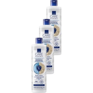 Avon Care Derma Nourish Intensive Hydration 3x400 ml Vücut Losyonu