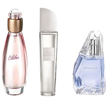 Avon Celebre EDT 50 ml Kadın Parfüm + Pur Blanca EDT 50 ml Kadın Parfüm + Perceive EDP 50 ml Kadın Parfüm