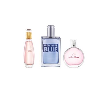 Avon Celebre EDT 50 ml Kadın Parfüm + Wish Of Love EDT 50 ml Kadın Parfüm + Individual Blue EDT 100 ml Erkek Parfüm