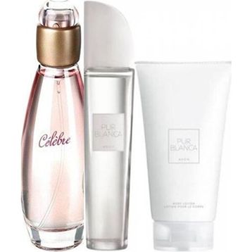 Avon Celebre EDT 50 ml + Pur Blanca EDT 50 ml Kadın Parfüm