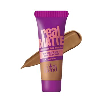 Avon Color Trend Real Matte Likit Fondöten Parlaklık Kontrolü 30 Ml. Light Caramel