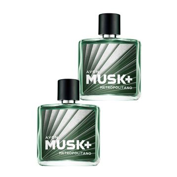 Avon Edt 2x75 ml Musk Metropolitano Erkek Parfüm