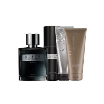 Avon Elite Gentleman İn Black Erkek Parfüm Ve Bakım Paketi