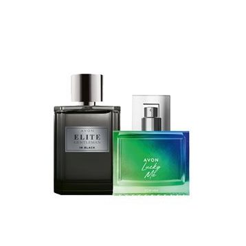Avon Elite Gentleman in Black ve Lucky Me Erkek Parfüm Paketi