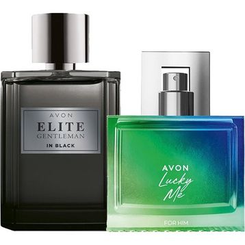 Avon Elite Gentleman in Black ve Lucky Me Erkek Parfüm Paketi