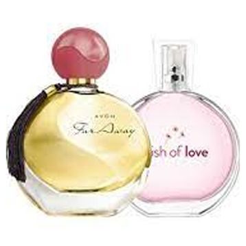 Avon Far Away EDP 50 ml - 50 ml Wish Of Love EDT Kadın Parfüm Seti