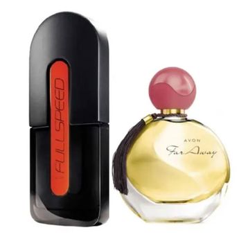 Avon Full Speed EDT 75 ml Erkek Parfümü + Far Away EDP 50 ml Kadın Parfümü