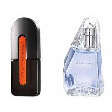 Avon Full Speed Erkek Parfüm EDT 75 ml + Perceive 50ml Kadın Parfüm