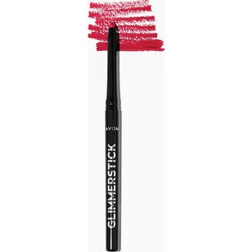 Avon Glimmerstick True Red Lila Dudak Kalemi