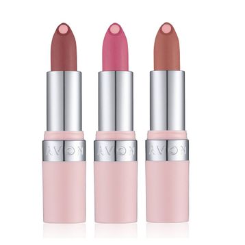 Avon Hydramatic Mauve + Nude + Pink Mat 3 Adet Ruj