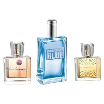 Avon Individual Blue EDT 100 ml + Far Away 30 ml + Incadessence 30 ml Unisex Parfüm Seti