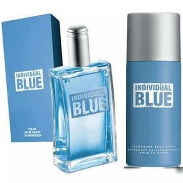 Avon Individual Blue Erkek Parfümü + Avon Individual Blue Deo Sprey 150 ml 2'li Set